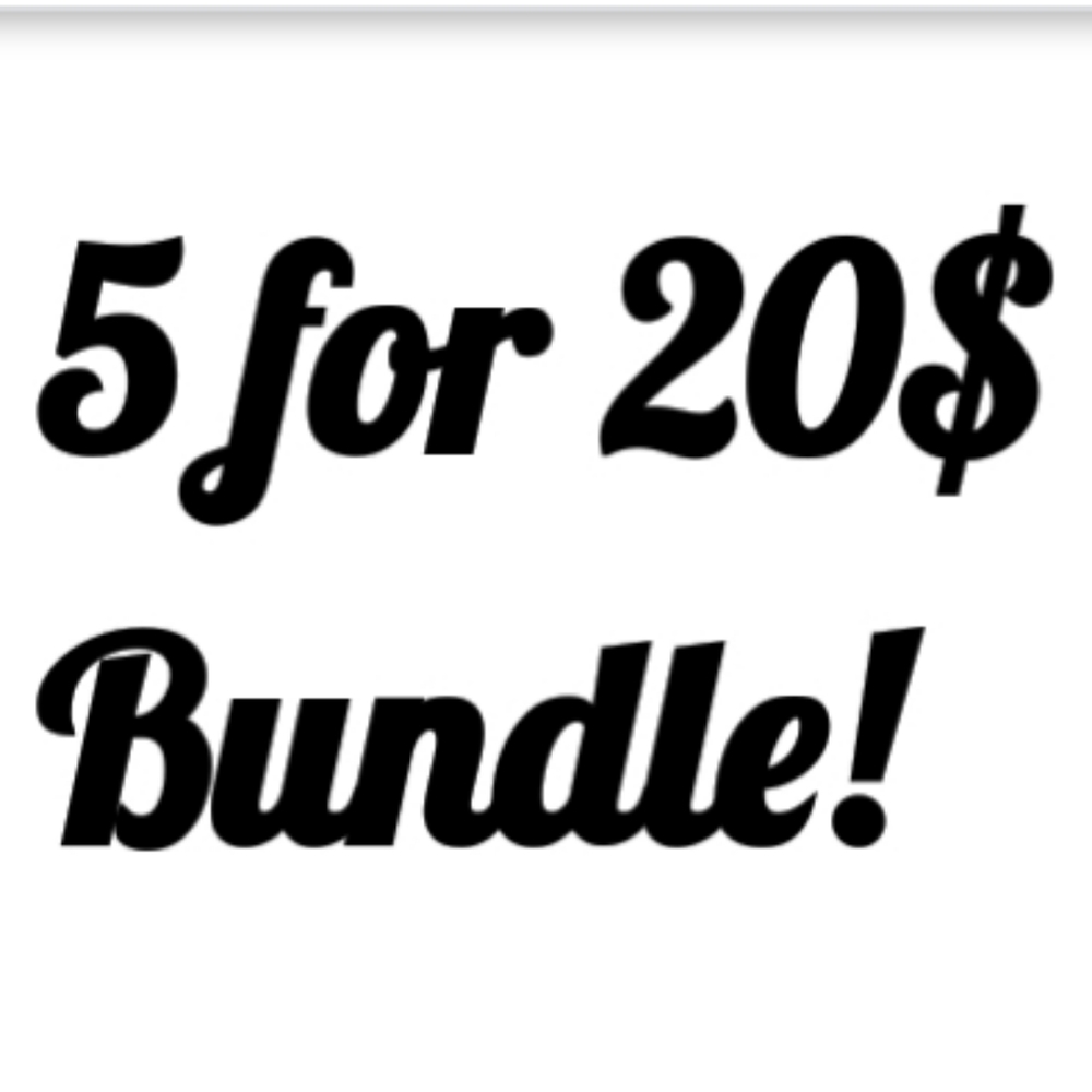 💜5 for 20$ Bundle!💜